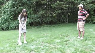 Kurve devojke Lucky i Jessica Moore u seksu u troje